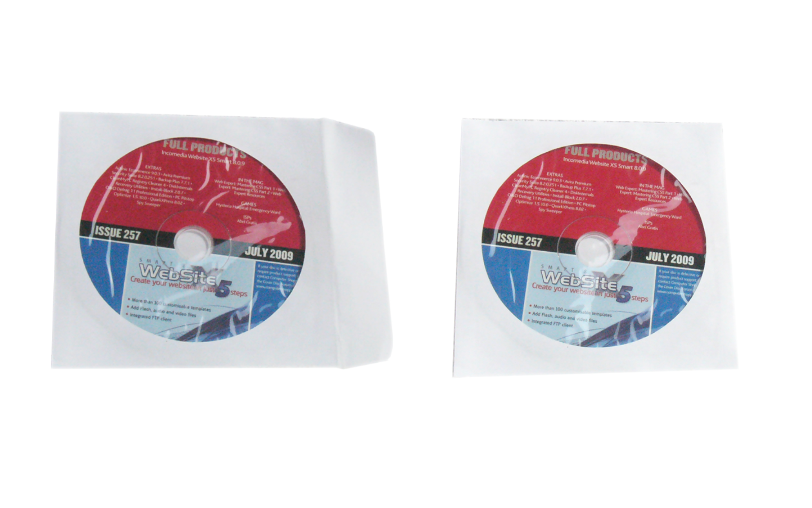 CD DVD in Paper Sleeve