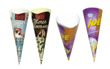 Paper Lined Alluminium - Ice Cream Cone