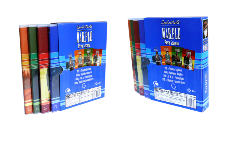 DVD Slip Case for 4 Slim DVD Boxes Cheapest CD Prices in EU