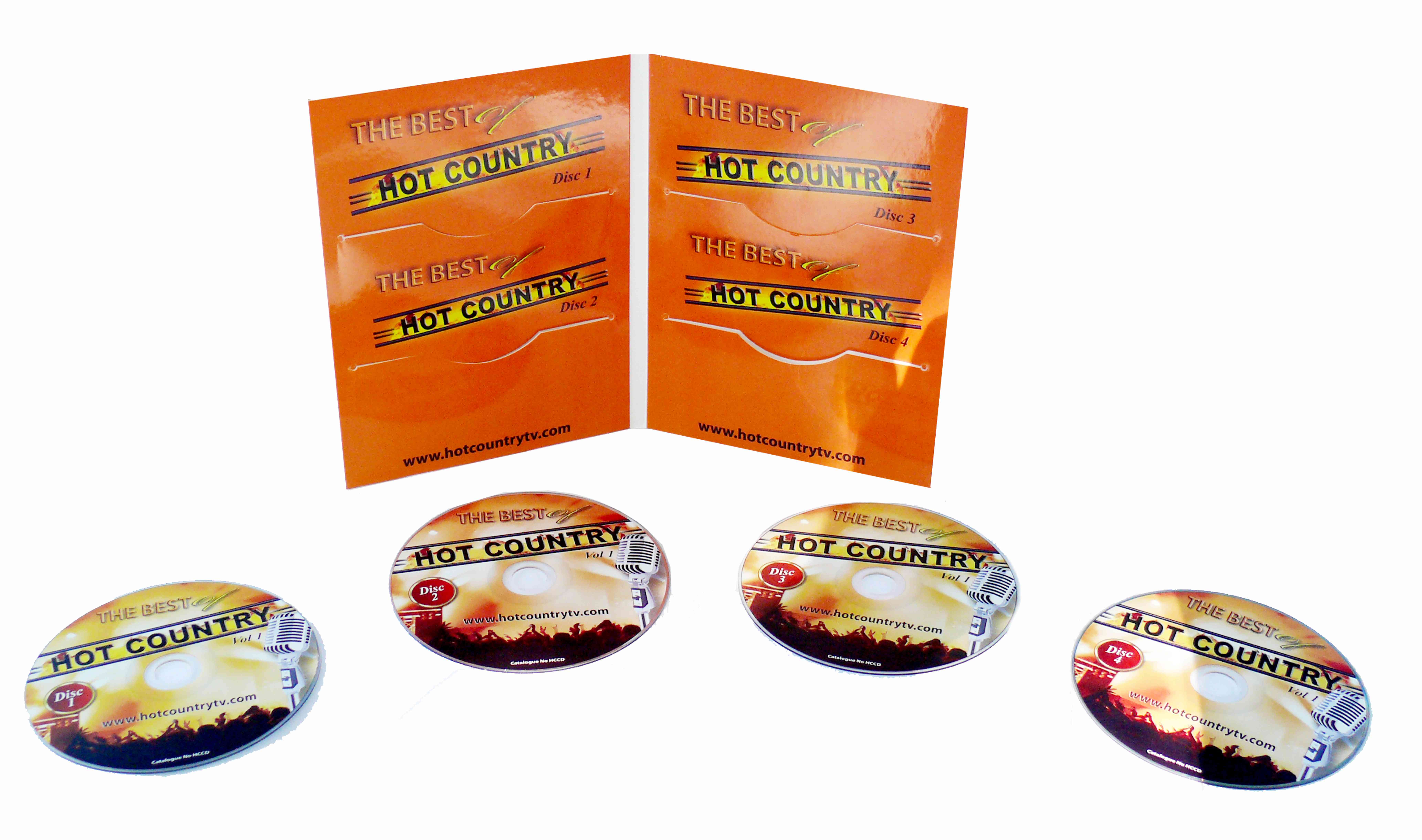 4CDs in DVD Size digifile 4 pages