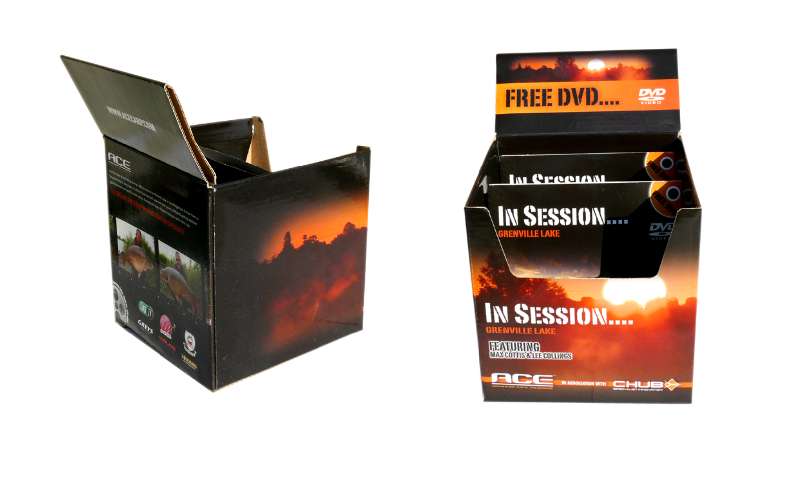 Counter CD DVD display